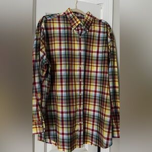 Peter Millar Multicolor Plaid Men's Shirt